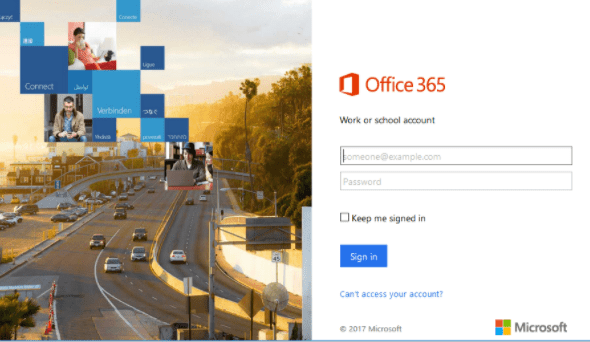 Microsoft Office 365 Login