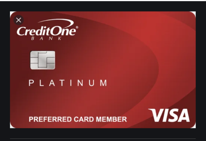 credit one credit card login