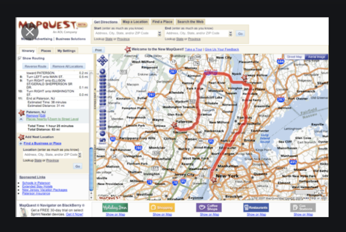 driving driving directions mapquest