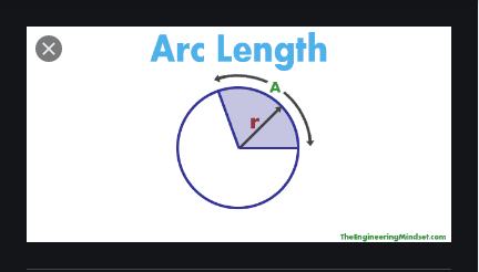 Length of an arc