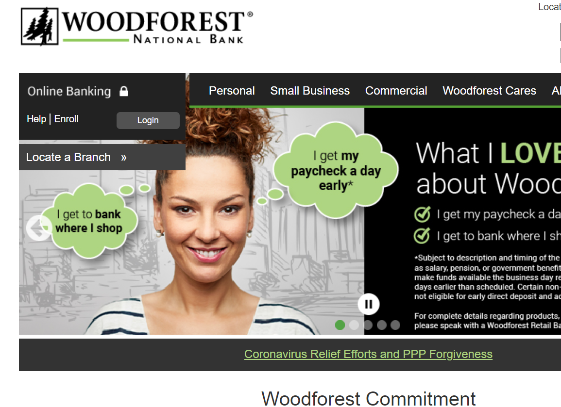 Woodforest National Bank Login