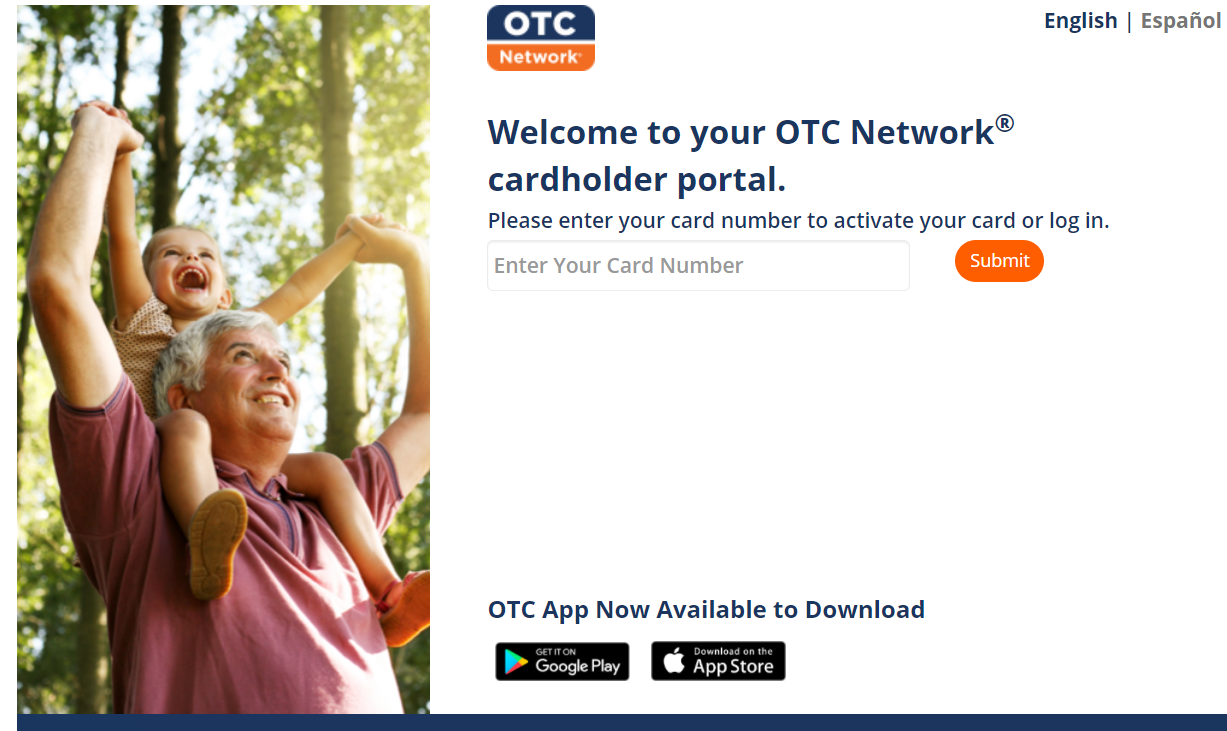 Get Started With OTC Network Account Activation Card and App